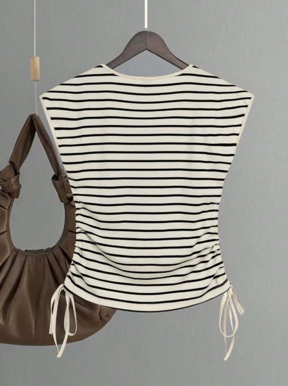 ZARA Summer Asymmetric Short Sleeve Knit Top Chic